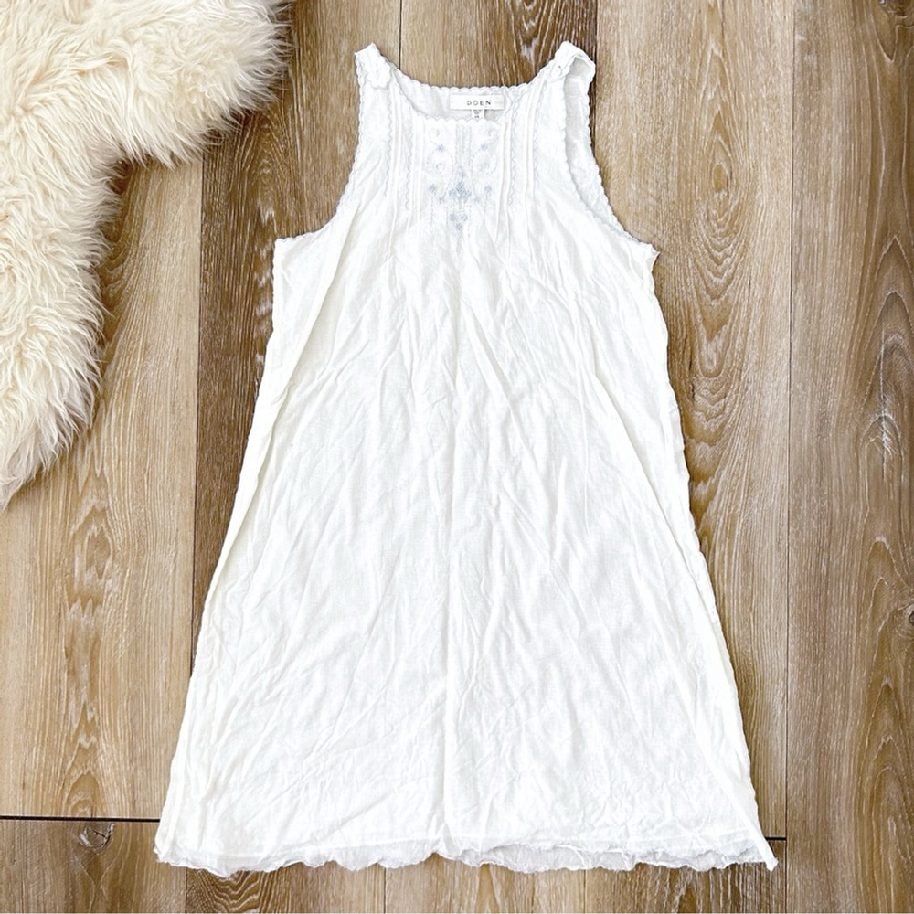 Doen Girls 10Y Elsie Organic Cotton Nightgown Dress